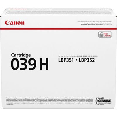 Canon Cartridge Toner Black 039H 25.000 Páginas — image 1