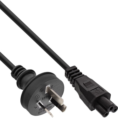 Inline Cable Power Laptops Australia, Black 2M — image 1