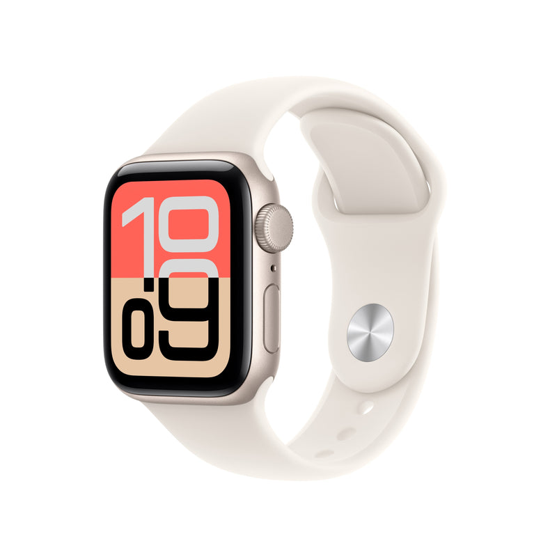 Apple Watch Watch Se 3 (2025) GPS 40MM Starlight Aluminium Case With Sport Band M/L - Starlight