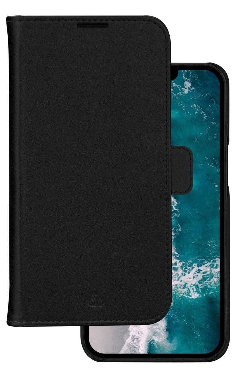 DBRAMANTE1928 Stockholm Case With Cover Phone Mobile Phone Poliuretano (pu) Plastic Black Apple Iphone 14 Pro