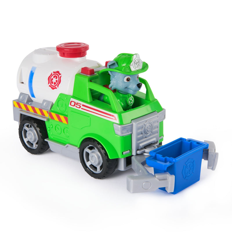 Spinmaster Paw Patrol Fire Rescue - Rockys Tanklaster With Greiferklaue And Behälter Sowie Rocky Hundefigur) 6