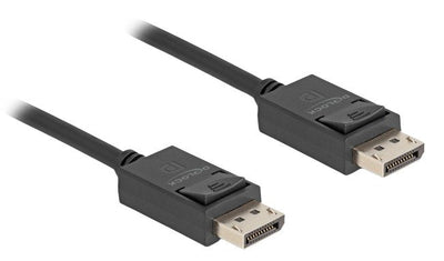Delock 80491 Cable DisplayPort Coaxial 16K 60 HZ 80Gbps 1M — image 1