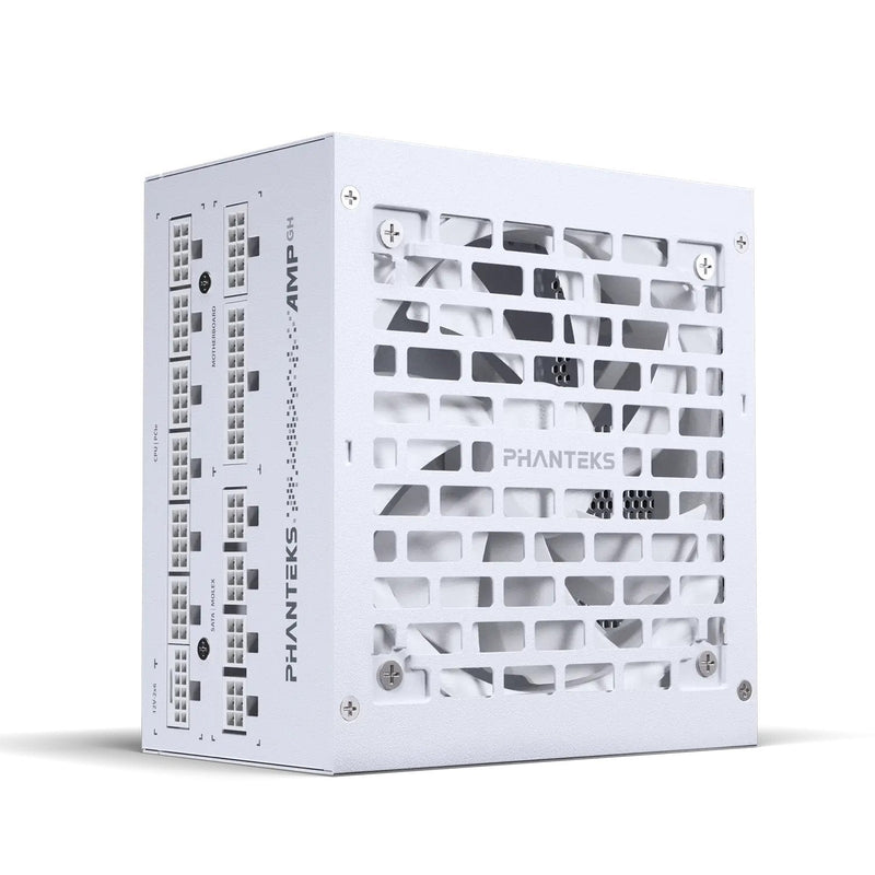 Phanteks Amp Gh V2 1200W 80 Plus Platino Power Supply, PCIE 5.1, ATX 3.1 - 1200 Watt, White