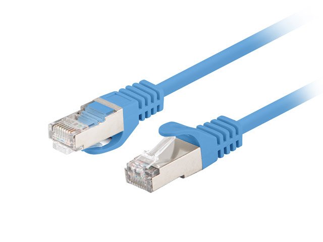 Lanberg Network Cable CAT.6 FTP 3M Blue 10-PACK