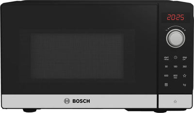 Bosch Serie 2 FFL023MS2 Microwave Encimera Body Only Microwave 20 L 800W Black Steel Inoxidable — image 1