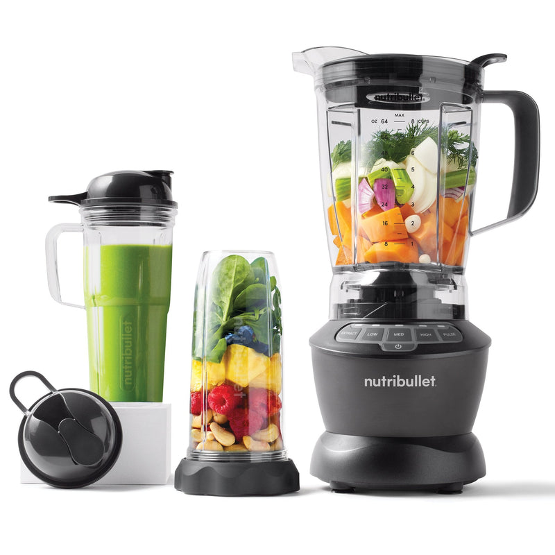 Nutribullet Blender NBF500DG 1,9 L Glass 1200W Plata