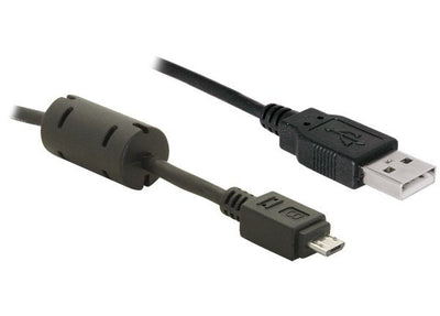 Delock USB Cable 2.0-A Male a Usb-micro B Male 1M — image 1