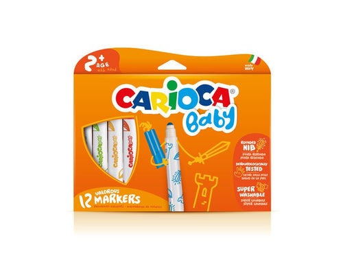 Carioca Marker 2 + Marker Extra-grueso Multicolour 12 Pieces — image 1