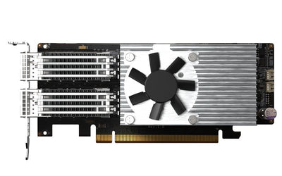 QNAP QXG-100G2SF-E810 Adapter And Network Card Internal Fibre 100000 Mbit/S — image 1
