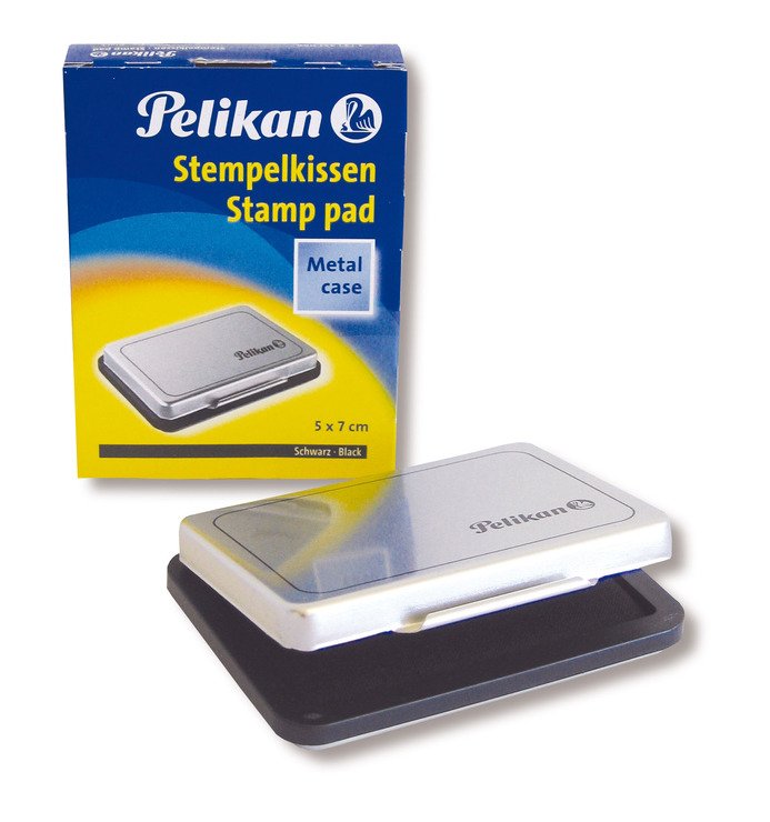 Pelikan Tampon Pelikan N.3 5X7CM - Size Compacto - Ink High Quality - Ideal Sellos And Marcas Claras - Colour