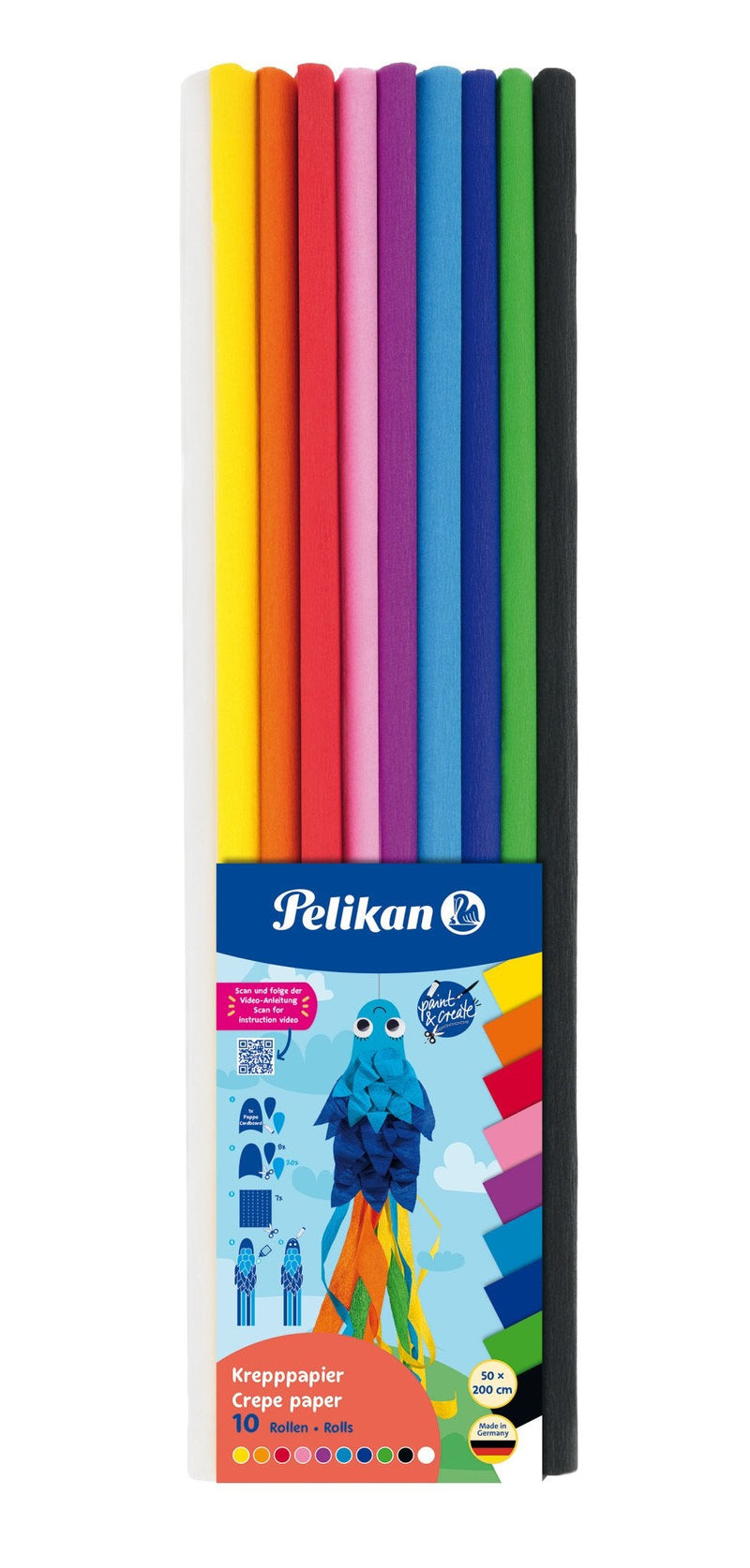 Pelikan 101622 Paper Crepe Multicolour