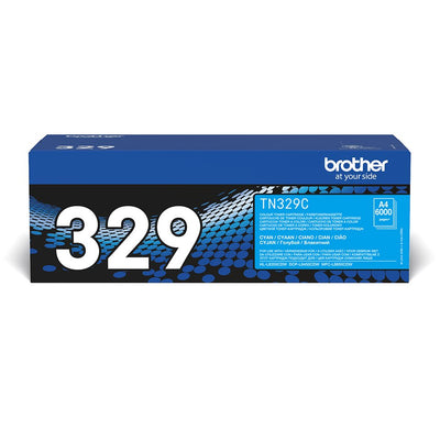 Brother Genuine Toner TN329C Cyan TN-329C — image 1