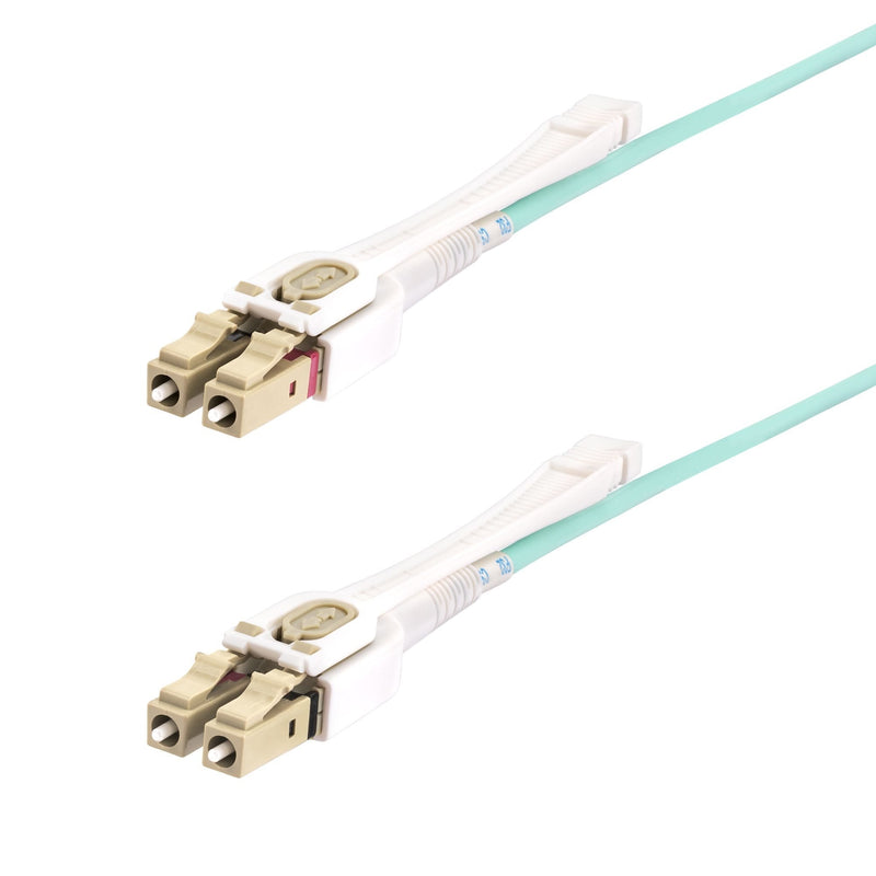 StarTech.com Cable Fibre Optic Multimode Lc a Lc [upc] OM4 3M - With Pestillos - 50/125?M - Redes 100G - Resis