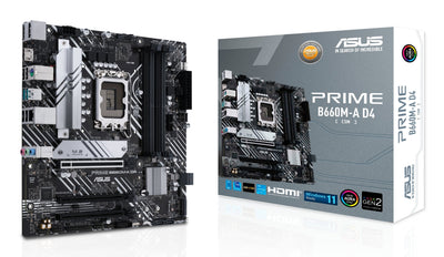 ASUS Motherboard Prime B660M-A D4-CSM Socket 1700 microATX — image 1