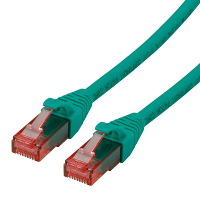 Roline Network Cable CAT.6 UTP, Component Level, Lsoh, Grn, 0,5M — image 1