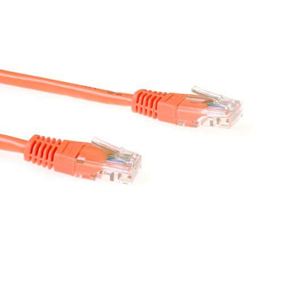 Orange 15 Meter U UTP CAT.6 Patch Cable With RJ45 Connectors — image 1