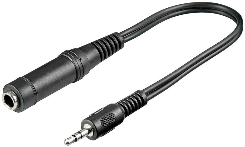 Adapter Audio 3 5MM a 6 35MM Male a Female 0 2M Aux