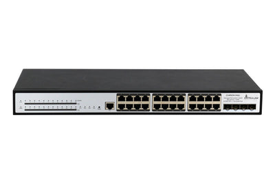 Extralink EX.19737 Switch Gestionado L3 Gigabit Ethernet (10/100/1000) Energía Sobre Ethernet (PoE) 1U White — image 1