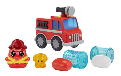 Mga Entertainment Dohkins Camión Bomberos And Bombero, Amasando 123064-EUC — image 1