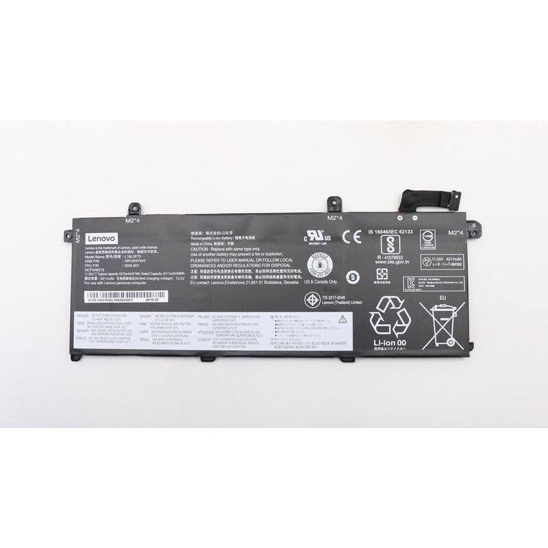 Lenovo 50WH Internal Lithium-ion Battery For Thinkpad