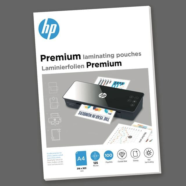 HP Bags Plamificadoras Premium A4 125 Micras 100X