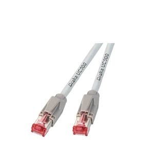 Efb RJ45 Network Cable CAT.6A S FTP Lszh Draka UC900 TM21 Grey 7,5M — image 1