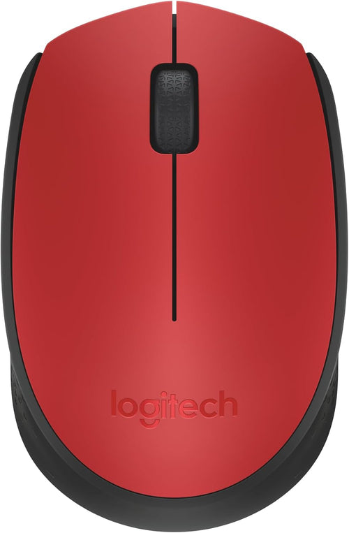 Logitech Mouse M171 Wireless Red 910-004641 — image 1