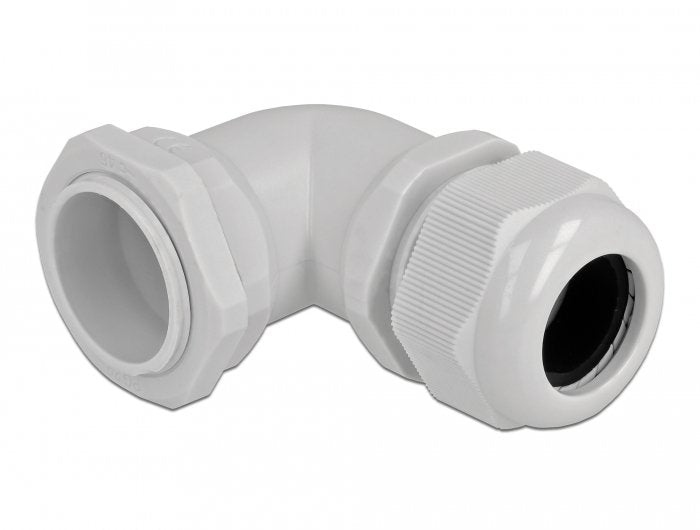 Delock Prensaestopas Ángulo 90 ° PG29 Grey