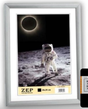 Zep New Easy Frame Resina Silver 13X18 KL2