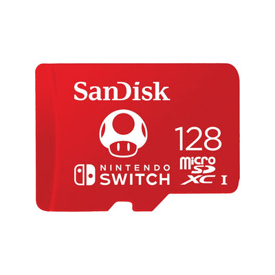SanDisk Micro Sdxc 128GB Uhs-i U3 Nintendo Switch SDSQXAO-128G-GNCZN — image 1