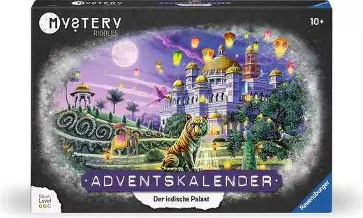 Ravensburger Mystery Advent Calendar - Palacio Indio, Set Of Rompecabezas 25530