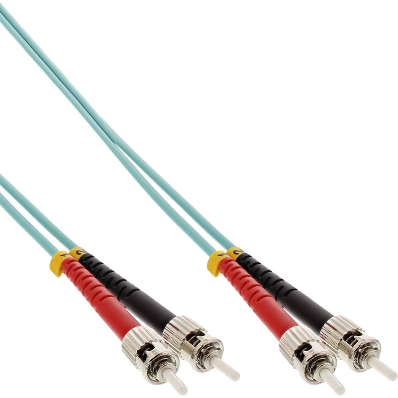 Inline Cable Duplex Fibre Optic St/St 50/125?M OM3 1M