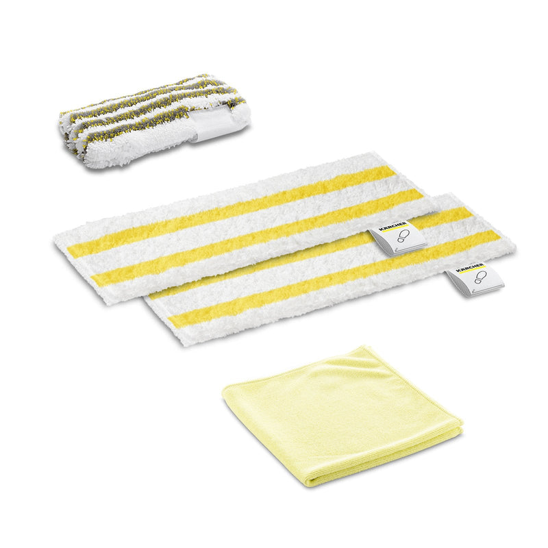 Kärcher Starter Set Of Paños 2.863-346.0 White/Yellow Limpiador a Steam Easyfix)