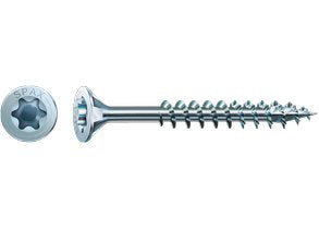 Box 100 Unid. Screw Universal Cabeza Plana Wirox 6X100MM T30 — image 1