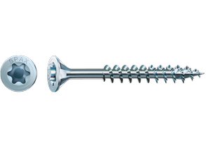 Box 100 Unid. Screw Universal Cabeza Plana Wirox 6X100MM T30 — image 1