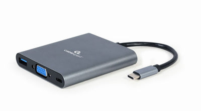 Adapter Combinado USB Type-c 5 1 (hub + HDMI + Pd + Card Reader + Lan) — image 1