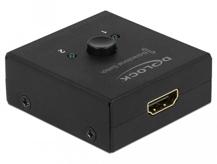 Delock Switch HDMI 2 - 1 Bidireccional 4K 60 HZ