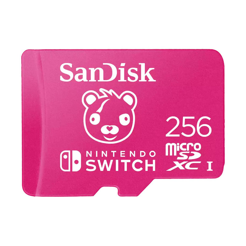 SanDisk Nintendo Switch Fortnite Edition Memory Card Flash 256GB Uhs-i U3 Microsdxc Uhs-i