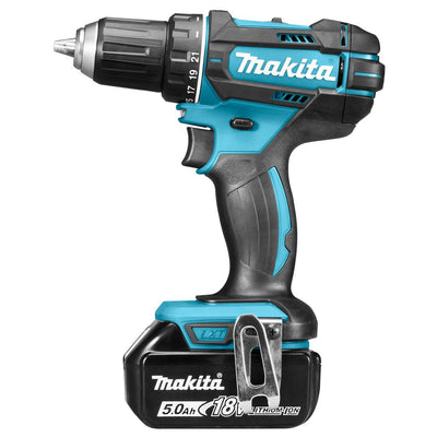 Makita DDF482RTJ Screwdriver Eléctrico And Key Impacto 1900 Rpm Black Blue — image 1