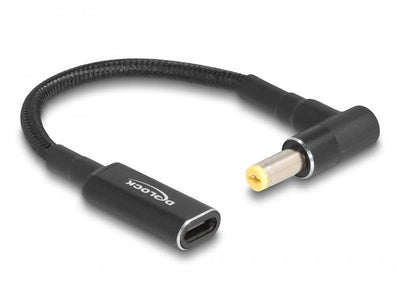Delock 60038 Cable Charging Laptop USB Type-c™ Female a Acer 5,5 X 1,7MM Male Ángulo 90° 15CM — image 1