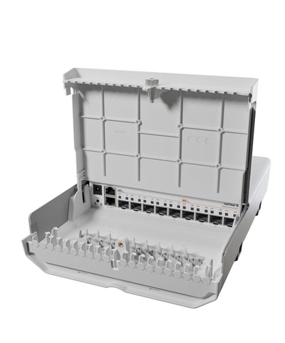 MikroTik CRS310-1G-5S-4S + Out Cloud Router Switch Netfiber 9, 1X Ge, 5X Sfp, 4X Sfp +, Routeros L5 — image 1