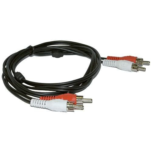 Microconnect AUDCC2 Cable Audio 1,5M 2 X Rca Black