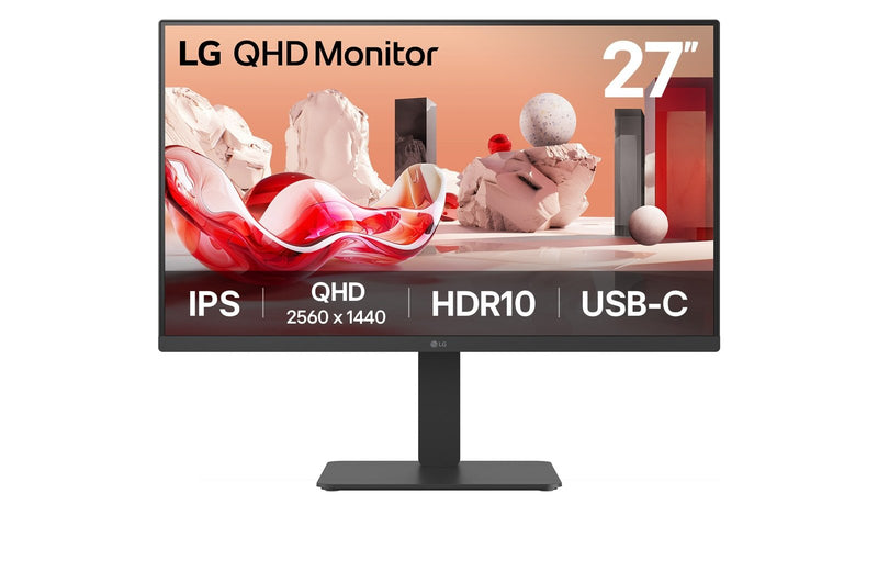 LG Monitor 27 27BA65QB-B Business QHD IPS Negro