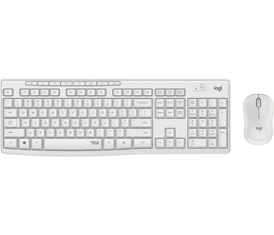 Logitech MK295 Silent Set Of Keyboard And Wireless Mouse 2.4GHZ Italian White Apagado — image 1