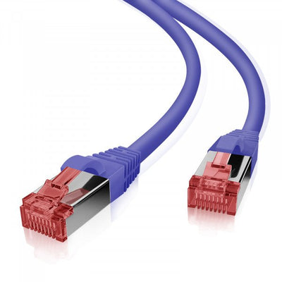 Helos Network Cable S/FTP CAT.6 Lila 20,0M — image 1