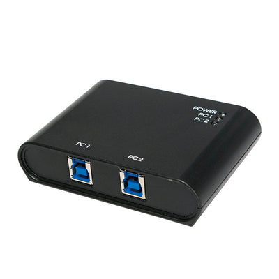 Logilink UA0216 Hub Switch USB 3.0 2 Ports 5000 Mbit/S Black — image 1