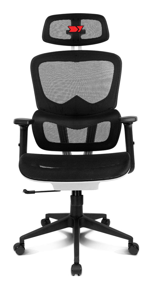 Drift Chair Gaming Drair 200 Tejido Black / White Mesh — image 1