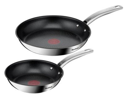 Tefal Set Of Sartenes B817S255 Steel Inoxidable 2 Pieces 20CM And 26CM — image 1