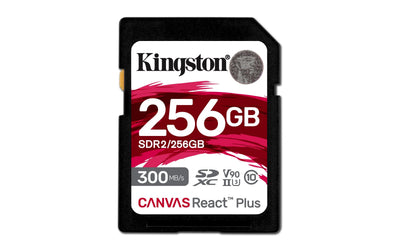 Kingston SD Canvas React Plus 256GB Sdxc SDR2/256GB — image 1
