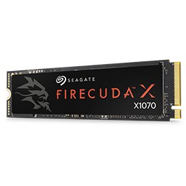 Seagate Drive SSD Firecuda X1070 1TB Black PCIE 4.0 X4, NVMe 1.4, M.2 2280 ZP1000GS3A001